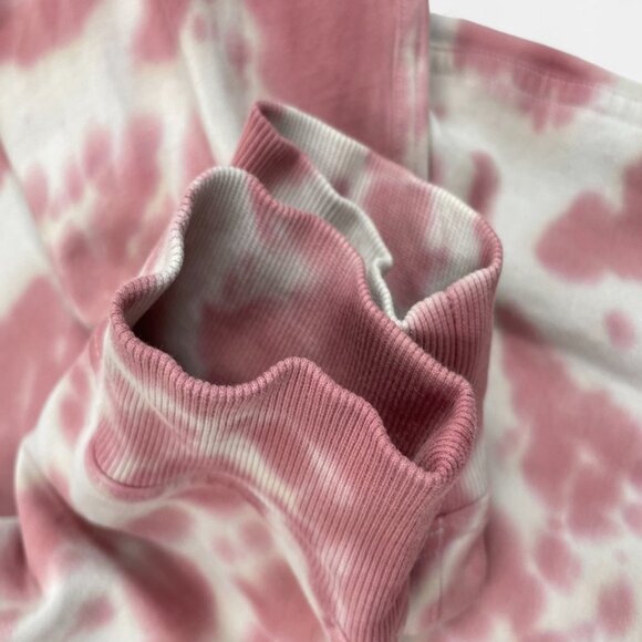 Lululemon Pink White Hooded Tie Dye Camo Hoodie Sweatshirt Pullover Women's 6 - Picture 13 of 13